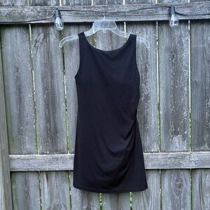 Aerie Black Workout Dress with Built in Bra